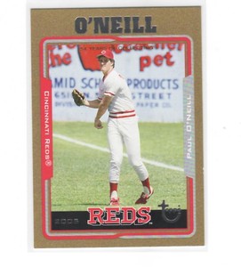 2005 Topps Retired Signature Edition Gold #38 Paul O'Neill Reds NM-MT /500