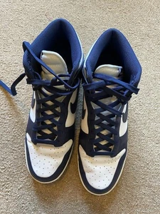 Size 11 - Nike Dunk High Blue White - Picture 1 of 6