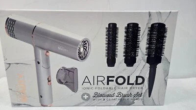 Juego de 3 accesorios para secador de pelo plegable iónico Cortex Beauty Airfold Foto 1 de 4