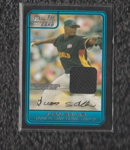 2006 Bowman Juan Salas Futures Game Relic - Picture 1 of 1
