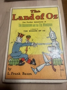 THE LAND of OZ L. Frank Baum Hardcover Reilly & Lee White Edition 1904 - Bild 1 von 5