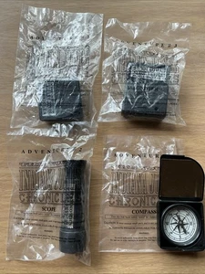 The Young Indiana Jones Cronicles Neu Kompass Zielfernrohr Lupe Pizza Hut Spielzeug 93 - Bild 1 von 16