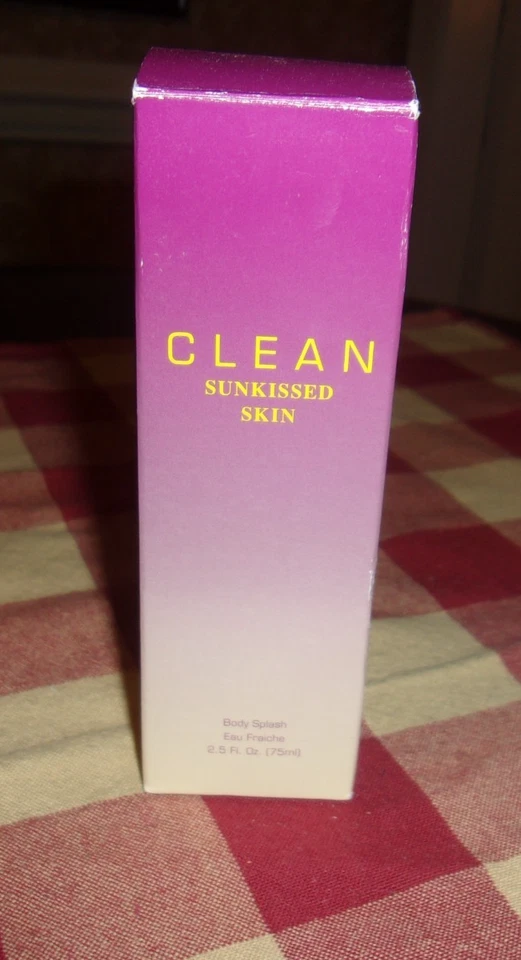 Clean Sunkissed Skin 5.9 Oz 175 Ml Body Splash Mist Spray for Women TST