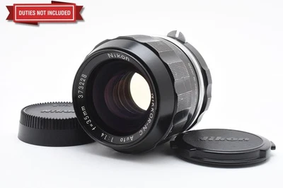 [Near MINT] Nikon NIKKOR N.C Auto 35mm F1.4 Wide Angle Lens From JAPAN - Image 1 of 4