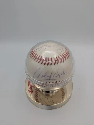 Ripken Family Signed Official League Baseball JSA Cert - Image 1 of 4