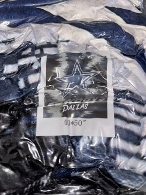 Dallas Cowboys Logo NFL Día del Juego Manta o Caída Trasera 40x50 pulgadas - Nuevo Foto 1 de 3