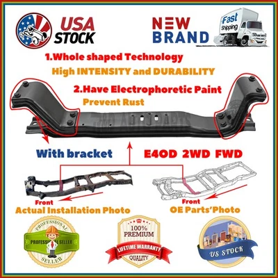 New Transmission Crossmember For 1980-1996 Ford F150 F250 F350 E40D 2WD F4TA-MA  - Image 1 of 4