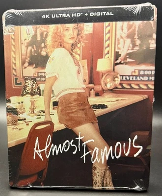ALMOST FAMOUS US EXCLUSIVE 4K UHD BLU-RAY STEELBOOK *SEALED* READ DESCRIPTION! - Image 1 of 4