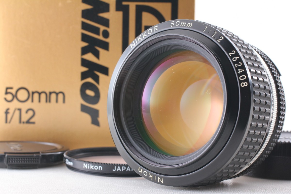Nikon AI-S 50mm Focal f/1.2 Camera Lenses for sale - eBay