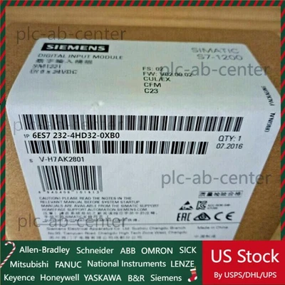 New Siemens S7-1200 Analog output SM 1232 6ES7232-4HD32-0XB0 6ES7 232-4HD32-0XB0 - Image 1 of 2