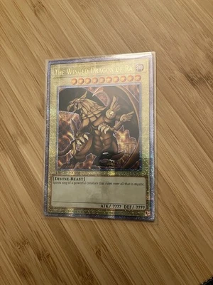 Yu-Gi-Oh! TCG The Winged Dragon of Ra (Quarter Century Secret Rare) - Legendary - Image 1 of 2