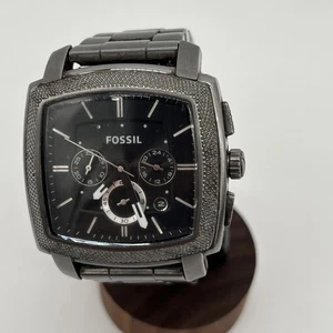 Orologio Fossil FS4719 Uomo Macchina Cronografo Quadrante Nero Ioni Fumo 44mm Spedizione Veloce - Foto 1 di 6