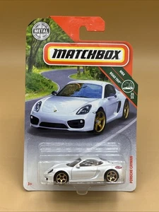 MATCHBOX PORSCHE CAYMAN WHITE PEARL MBX ROAD TRIP - Bild 1 von 5