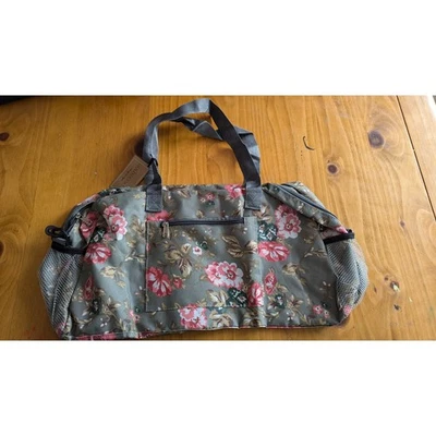 Спортивная сумка Gold Coast с цветочным принтом спортивная дорожная ручная кладь наплечная сумочка с короткими ручками - Изображение 1 из 4