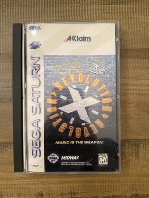 Revolution X (Sega Saturn, 1997) Aerosmith game   - Image 1 of 4