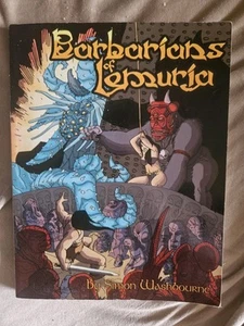 Libro de rol Barbarians of Lemuria de Simon Washbourne - Imagen 1 de 1