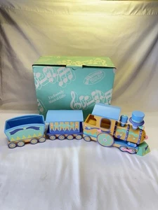 Vintage San Francisco Music Box Company Wooden Train 1992 Home Decor Rare - Picture 1 of 19