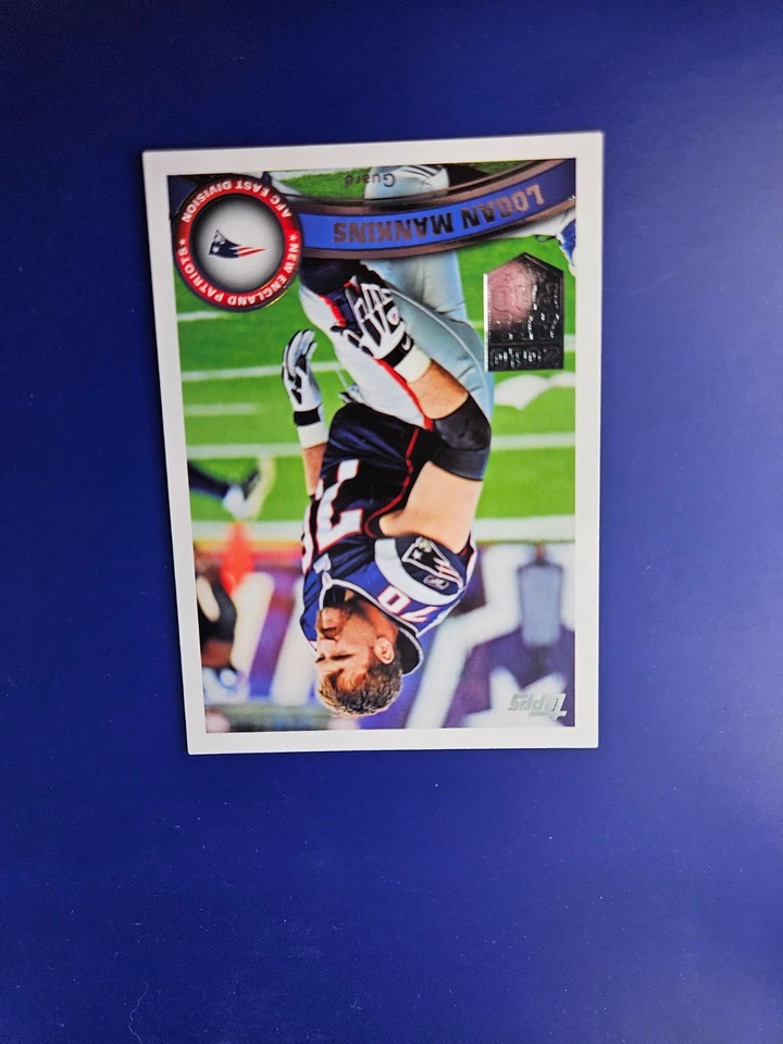 Tarjeta Logan Mankins 2010 All Pro #208 2011 Foto 1 de 1