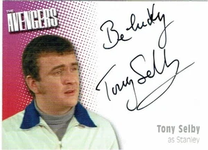 The Avengers Definitive Series 2 Autograph Auto Card A10 Tony Selby as Stanley - Picture 1 of 2