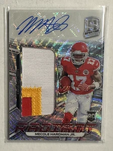 2019 Mecole Hardman Jr. Radiant Rookie Patch Autograph Panini Spectra[12/25][RC] - Picture 1 of 2