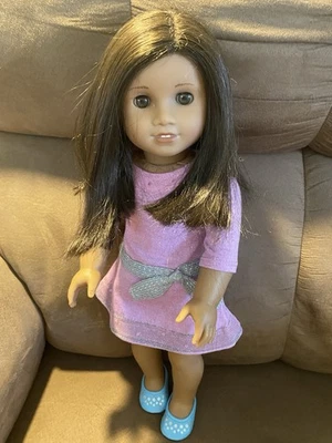 American Girl Doll Truly Me # 62 Amber Eyes, Dark Brown Hair , Medium Skin HTF - Image 1 of 4