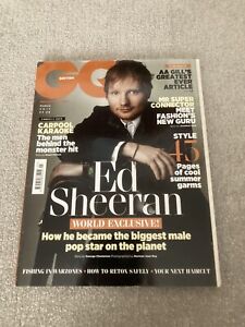 GQ British Magazine March 2017 Ed Sheeran. VGC