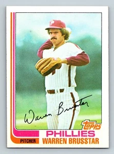 Topps #647 1982 - Warren Brusstar - Filis de Filadelfia - lanzador - Imagen 1 de 2