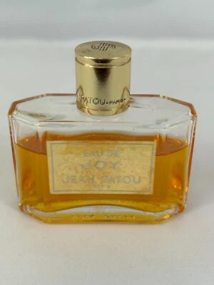 Botella de salpicaduras de perfume Eau De Joy de Jean Patou Paris de colección 1,5 fl oz Foto 1 de 4