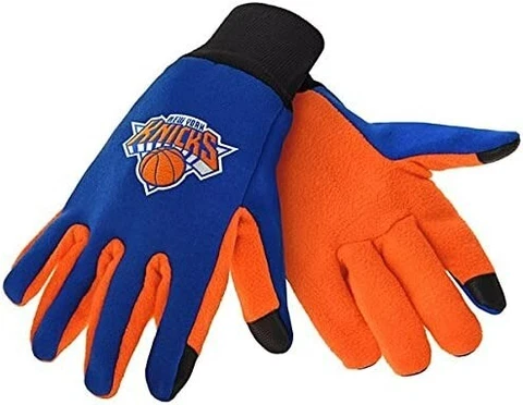 New York Knicks Texting Gloves NEW One Size Fits Most FOCO Cover