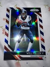 WILL FULLER 2018 Panini Prizm RED WHITE BLUE Refractor #124 TEXANS Notre Dame