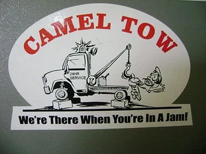 Camel Tow sticker for Hot rods, Gasser, Rat Rods - Bild 1 von 1