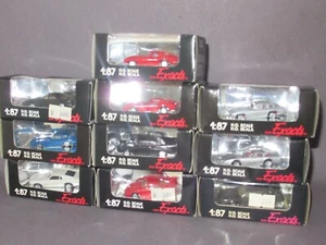 Konvolut 10 Monogram PKW Porsche Mercedes Ferrari Corvette Jaguar Mustang 1/87 - Bild 1 von 2