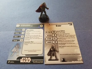Star Wars Miniatures Virtual+Regular Card Bralor (Mandalorian Quartermaster) - Picture 1 of 1