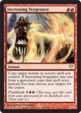 Dark Ascension Increasing Vengeance - Foil x1 Moderate Play, English Magic Mtg M