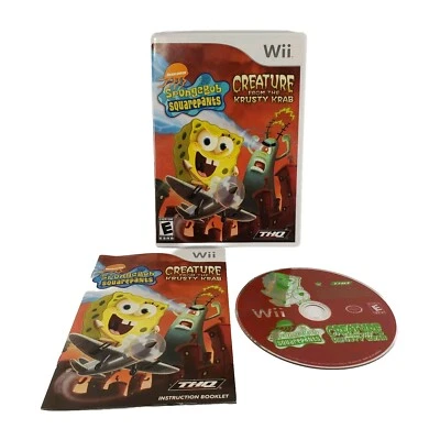 SpongeBob SquarePants: Creature from the Krusty Krab (Nintendo Wii, 2006) - Image 1 of 3