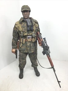1/6 21ST CENT. RUSSIAN SOVIET SPETSNAZ MOUNTAIN SNIPER AFGHANISTAN WAR + TOKAREV - Picture 1 of 24
