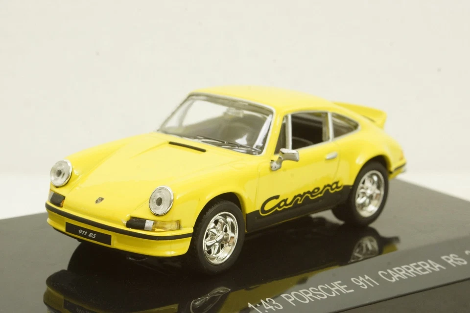 保时捷 911 Carrera RS 2,7 1973,黄色,KDW 1:43 — 第 1/4 张图片