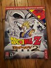 Prima Games Dragon Ball Z Budokai 2 Official Strategy Guide Missing DVD