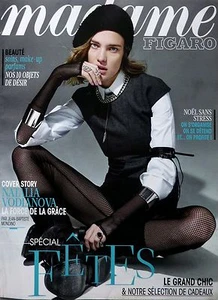 French magazine 2013: NATALIA VODIANOVA_ELETTRA WIEDEMANN_BENEDICT CUMBERBATCH - Picture 1 of 4