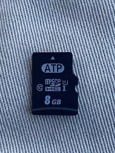 8GB ATP Micro SD HC Flash Card Zebra AF8GUD-MOT001 NEW ✌️ - Picture 1 of 3