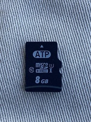 8GB ATP Micro SD HC Flash Card Zebra AF8GUD-MOT001 NEW ✌️ - Image 1 of 3