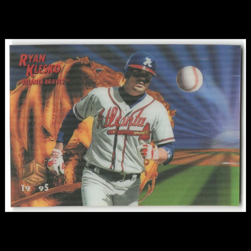 Ryan Klesko #54 1995 Sportflix UC3 Atlanta Braves Baseball Card MLB NM - Image 1 of 3