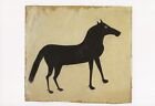Carte postale Bill Traylor « cheval noir » art populaire américain inutilisée