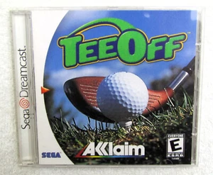 Tee Off for Sega Dreamcast /w Registration Card - Picture 1 of 5