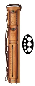 Estuche taco de piscina de cuero mecanizado a mano Instroke 3x5 marrón óxido con envío gratuito - Imagen 1 de 4