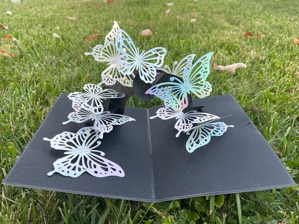 3D/弹出式贺卡,周年纪念卡,生日卡,获得更好的卡 — 第 1/1 张图片