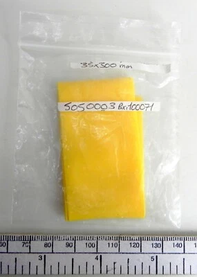 Flat Heat Shrink Tube - Yellow - 35X300MM - Image 1 of 2