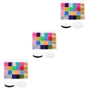 3 Sets Shell Soft Ceramic Clay Bead Charms Handmade Polymer Beads - Zdjęcie 1 z 12