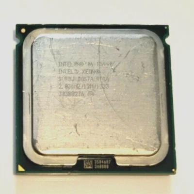 2.833 GHz INTEL XEON QUAD CORE E5440 12MB L2/1333MHz SOCKET 771 SLBBJ CPU - Image 1 of 2