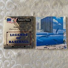 AmeriVox Wyland Whales and 1st Edition Legends of Baseball Phone Cards w/ Folder